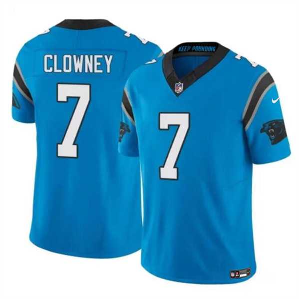 Men & Women & Youth Carolina Panthers #7 Jadeveon Clowney Blue 2024 F.U.S.E. Vapor Limited Football Stitched Jersey,We sell and wholesale Men & Women & Youth Carolina Panthers #7 Jadeveon Clowney Blue 2024 F.U.S.E. Vapor Limited Football Stitched Jersey on line form chian!